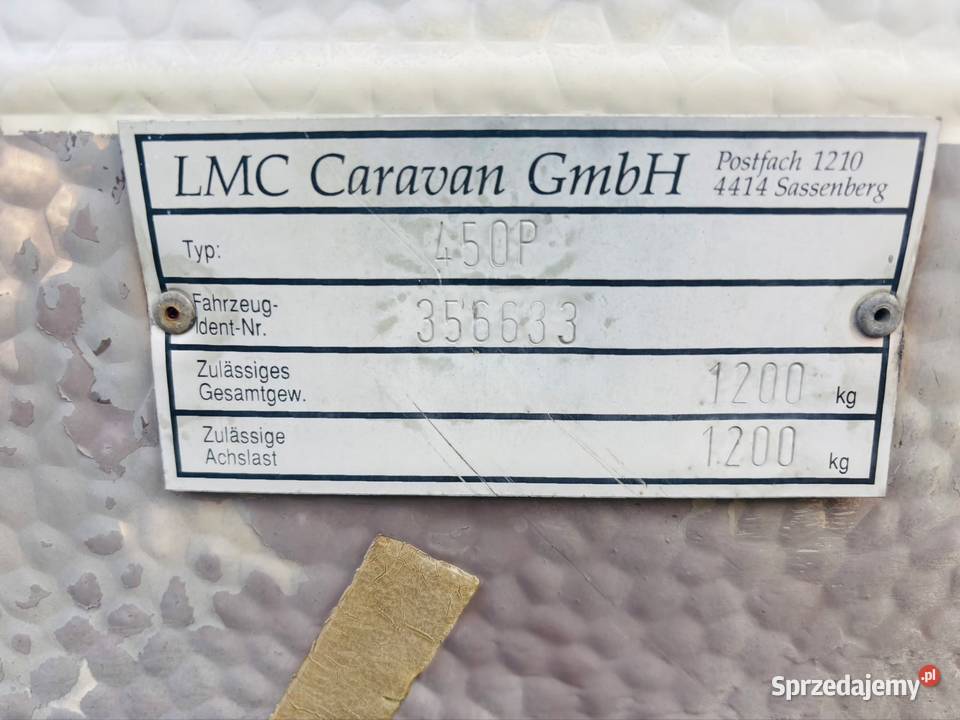 LMC Lord 450 Kempingowe Gliwice