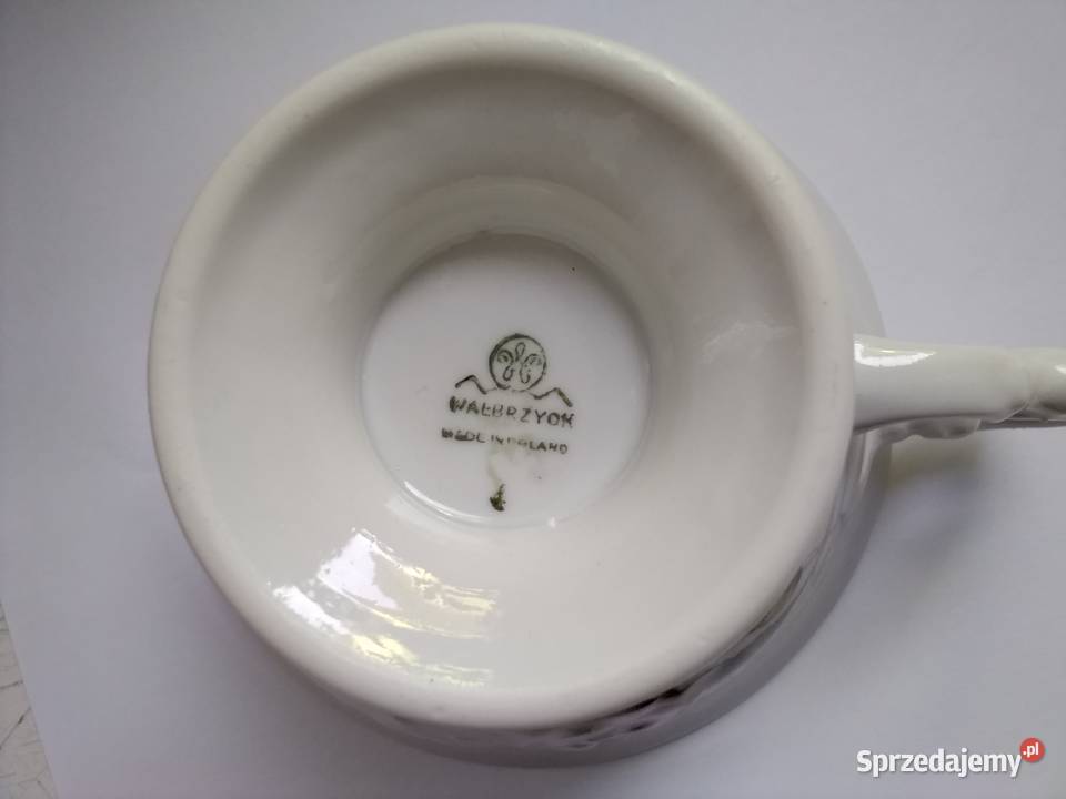 Filiżanki porcelanowe z mlecznikiem łódzkie Łódź sprzedam