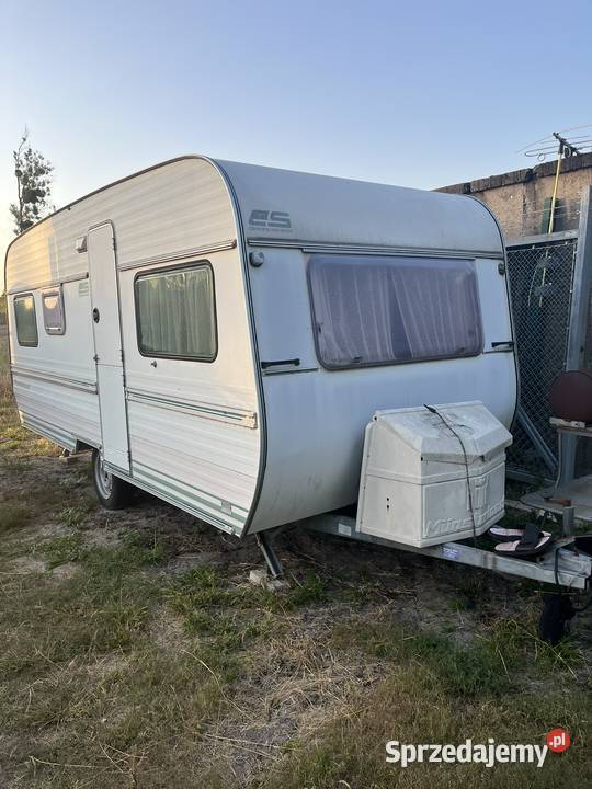 przyczepa kempingowa do postawienia na działkę LMC Końskowola