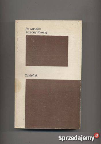 upadku Trzeciej Rzeszy zachodniopomorskie Szczecin sprzedam