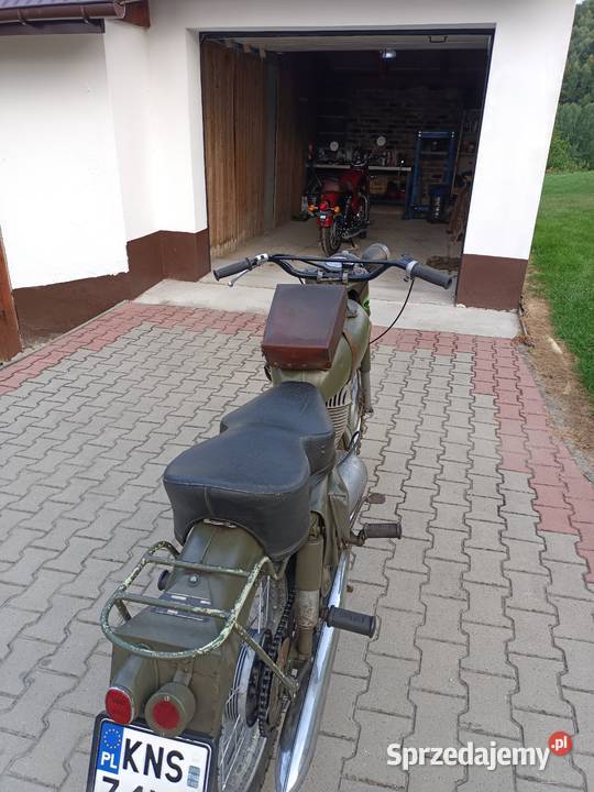 Jawa 579 z armii szwedzkiej Zabrzeż