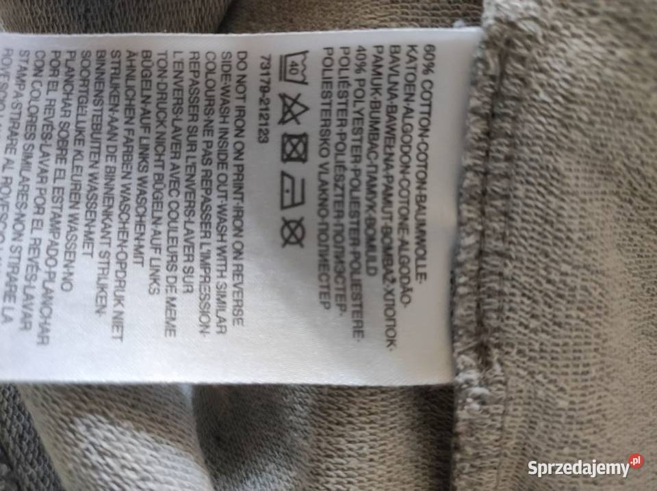 bluza sweter bluzka BAWEŁNIANA polar kwiaty róże świętokrzyskie Kielce