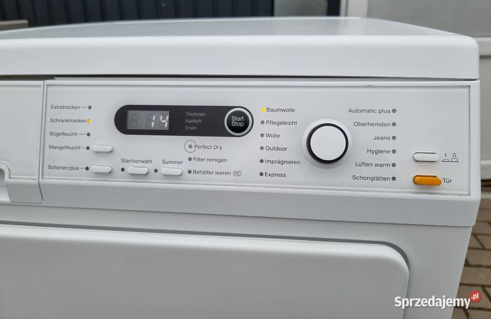 Suszarka kondensacyjna z pompą ciepła Miele T Pralki i suszarki Wrocław