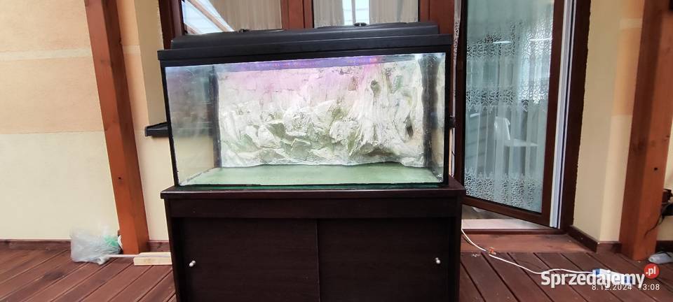 Akwarium stolik osprzęt śląskie Jaskrów