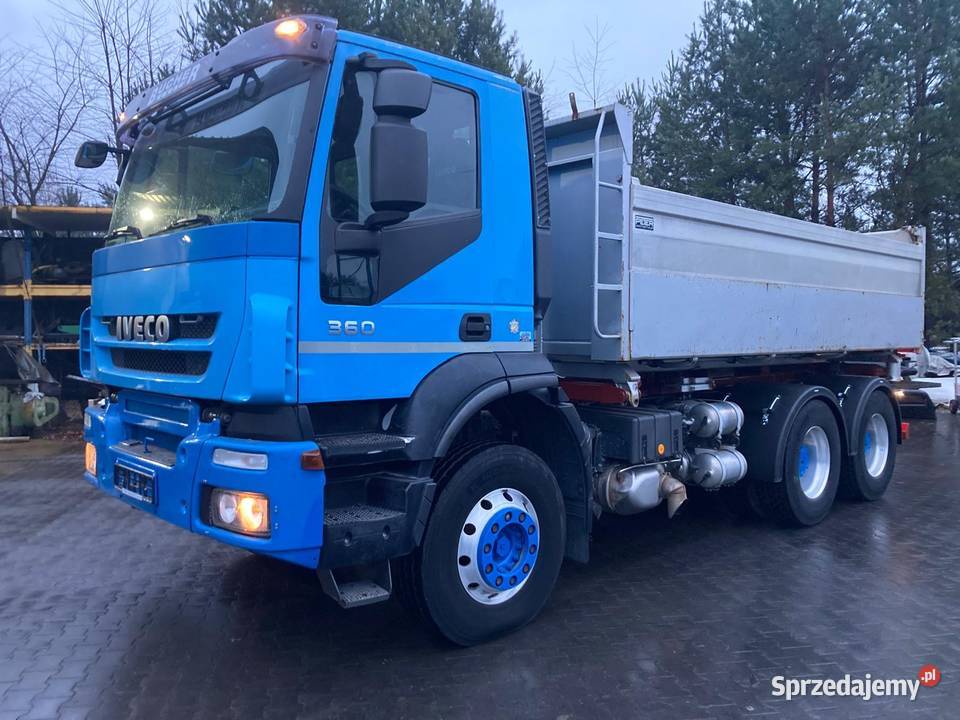 IVECO Trakker 6x4 360 wywrotka 3 str Sprowadzona Biłgoraj