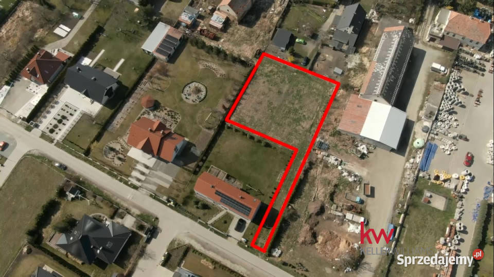 Ogłoszenie grunt 1442m2 Domasław Kwiatowa sprzedam
