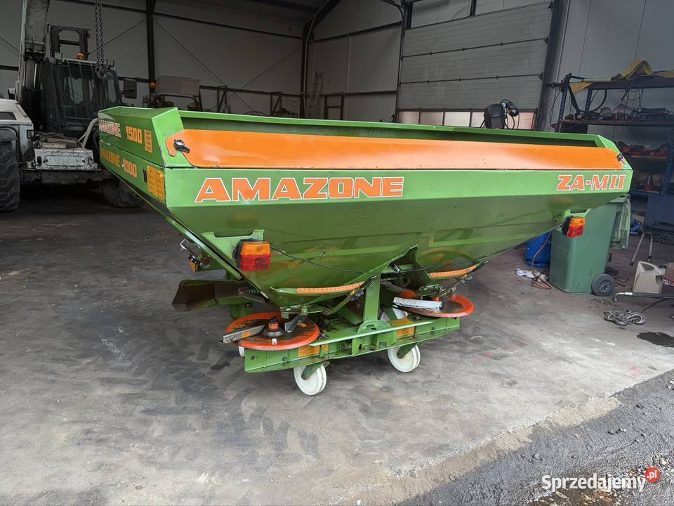 Amazone M 1500 rozsiewacz nawozów siewka siewnik Myszyniec
