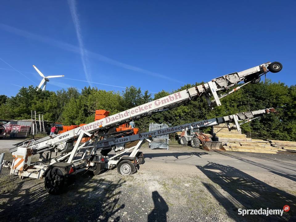 Winda drabina dekarska 2 sztuki Paus 25WHK Rok produkcji 2000 Ślesin sprzedam