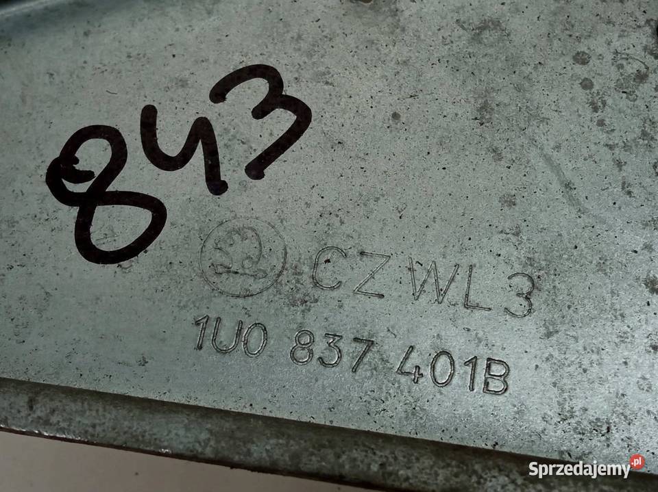 MECHANIZM SZYBY LEWY PRZÓD MANUALNY 1U0837401B osobowe sprzedam