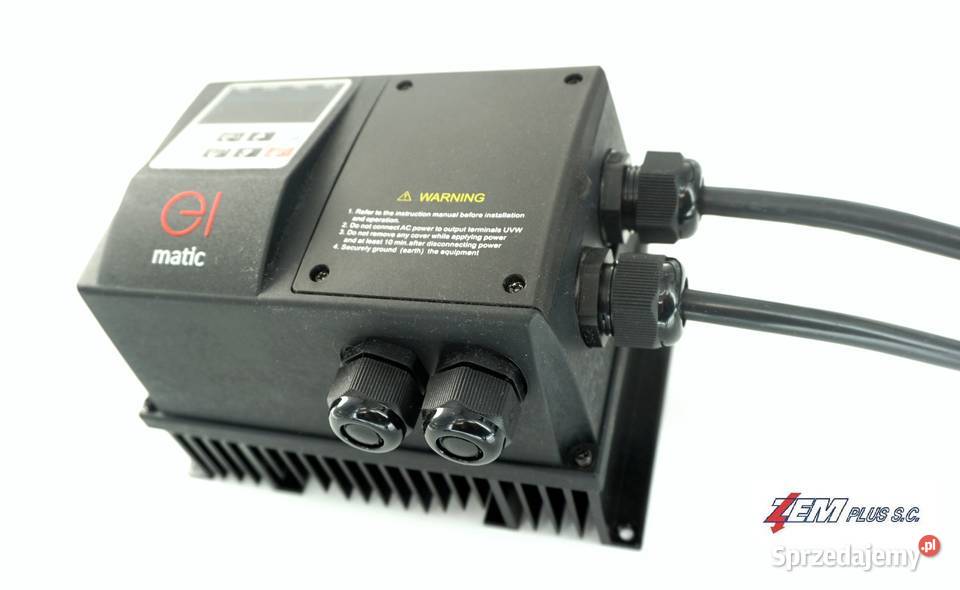 Falownikprzemiennik częstotliwości ELMATIC IP65 Poznań