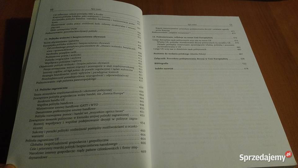 System polityczny Unii Europejskiej Simon Hix politologia, stos. międzynarodowe Gdańsk