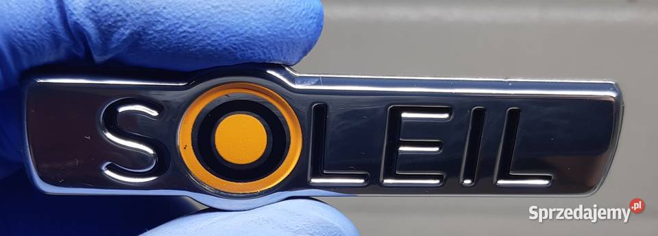 EMBLEMAT ZNACZEK NAPIS RENAULT SOLEIL dolnośląskie Mielęcin