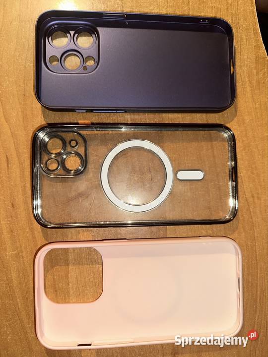 Zestaw 3x etui case iPhone MagSafe Warszawa sprzedam