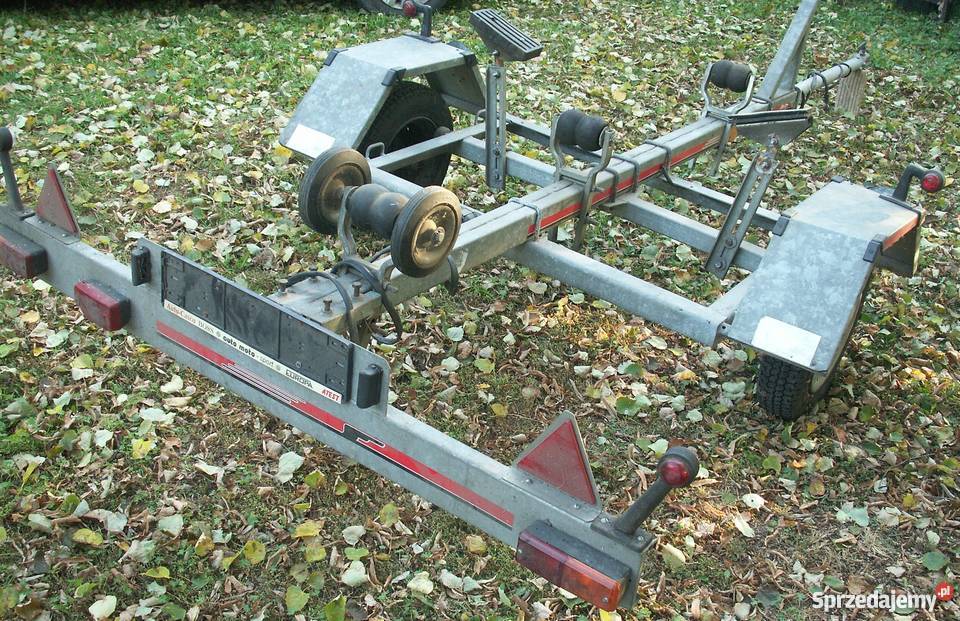 Przyczepa podlodziowa motorowka Niewiadow Augustów