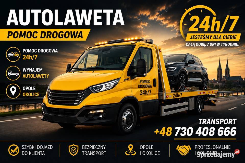 Autolaweta Wynajem Pomoc Drogowa 24h7