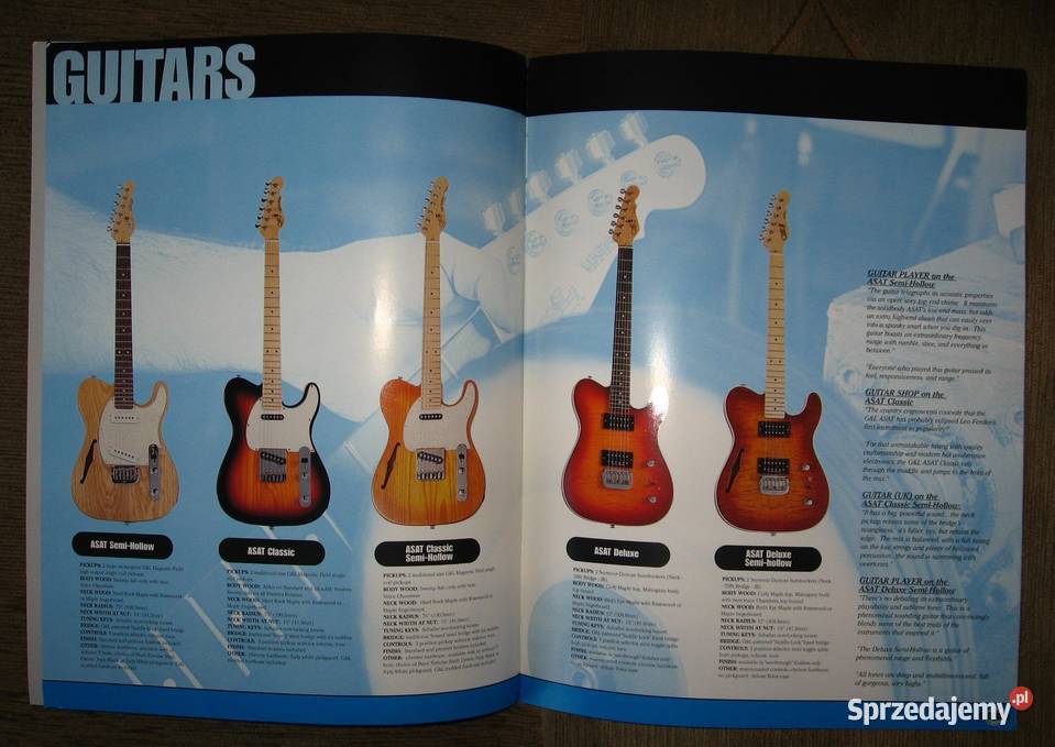 GL Guitars Basses catalog katalog gitar pomorskie Kępice