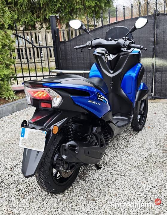 Skuter Yamaha Tricity 125cc 2018r Blue Core FULL nieuszkodzony Łask sprzedam
