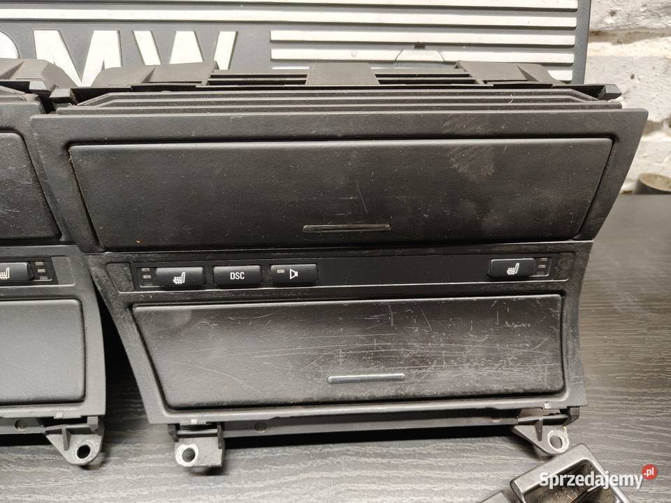 Bmw e46 panel grzania foteli schowek łódzkie Aleksandrów Łódzki