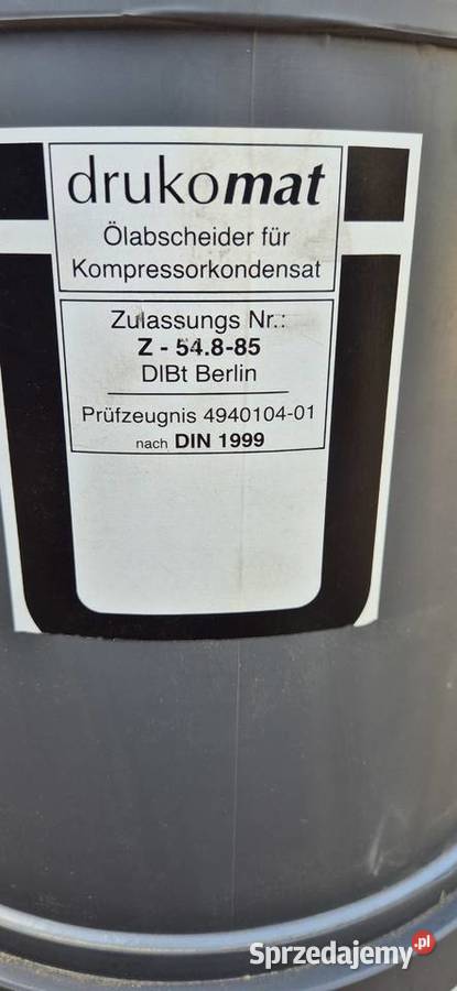 Zbiornik na sprężone powietrze 350lSeparator