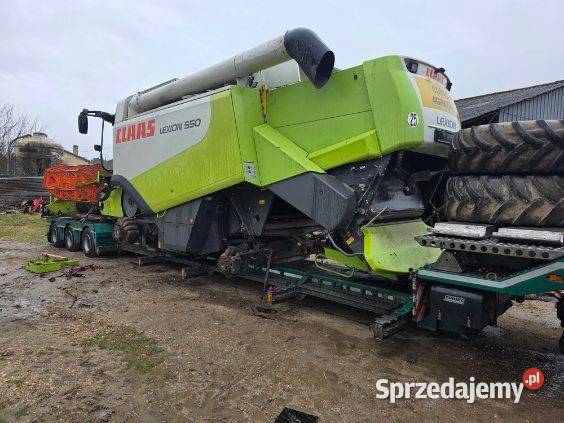 Kombajn zbożowy Class Lexion 550 Stan podlaskie Łomża