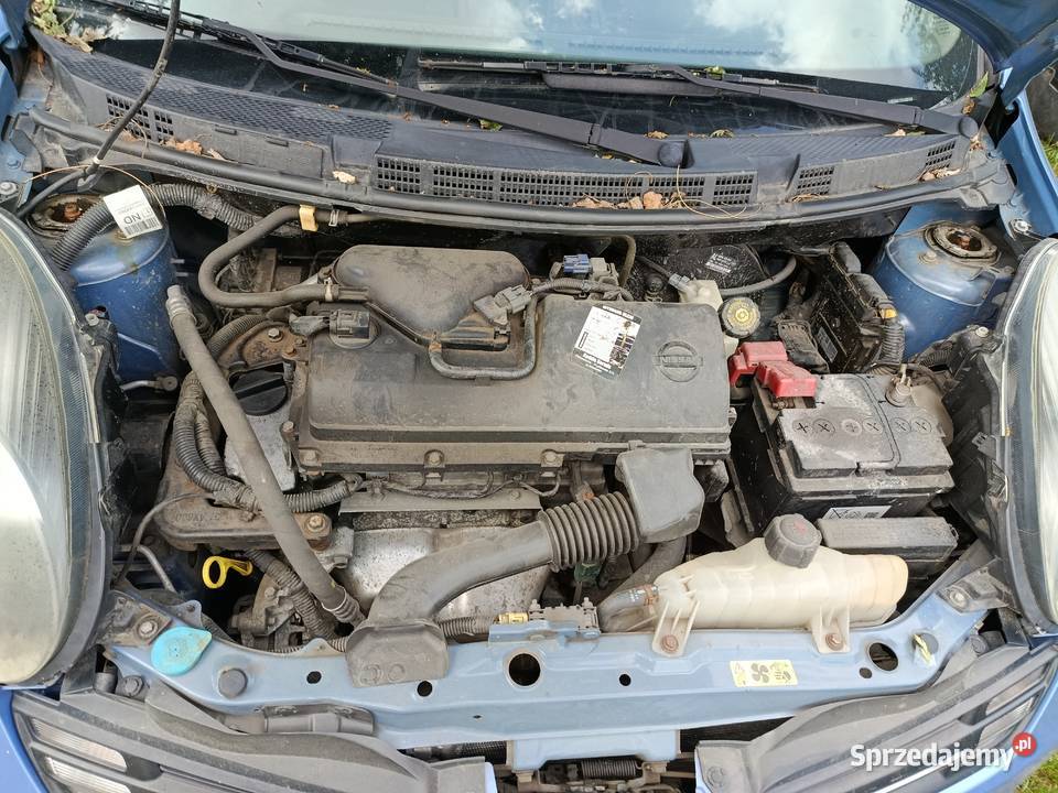 Nissan Micra 12 48 kW 2005 r dawca części osobowe Szklarka Myślniewska