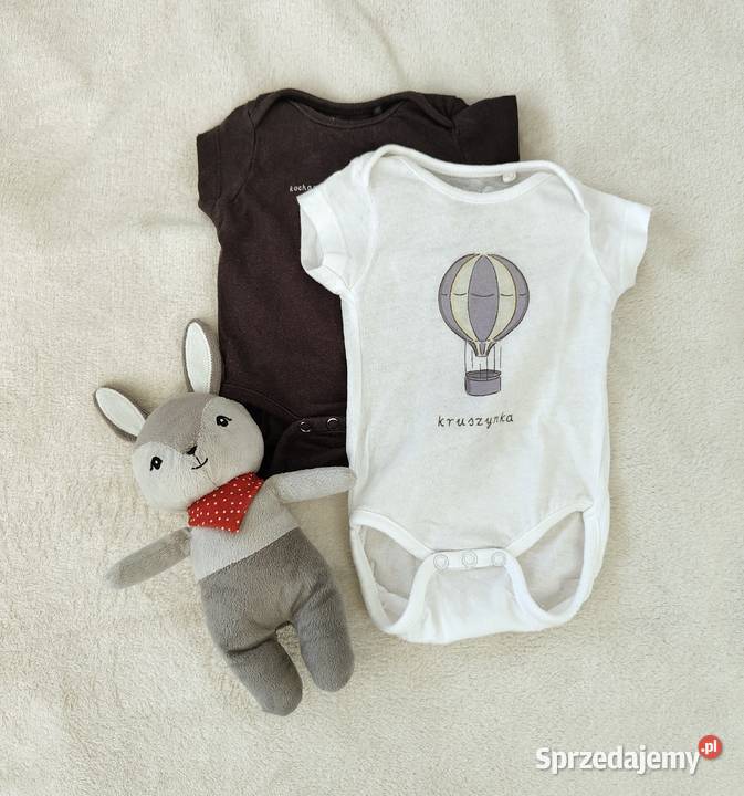 Body niemowlęce 56 Sinsay 2 pack komplet bawełna Szczecin