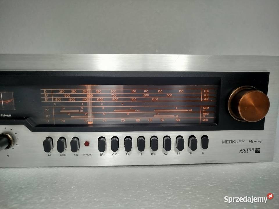 Amplituner Unitra Merkury HiFi DSH303A Amplitunery łódzkie Zgierz