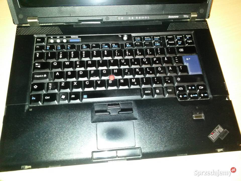 Laptop Lenovo T61P NA CZEŚĆI Poznań sprzedam