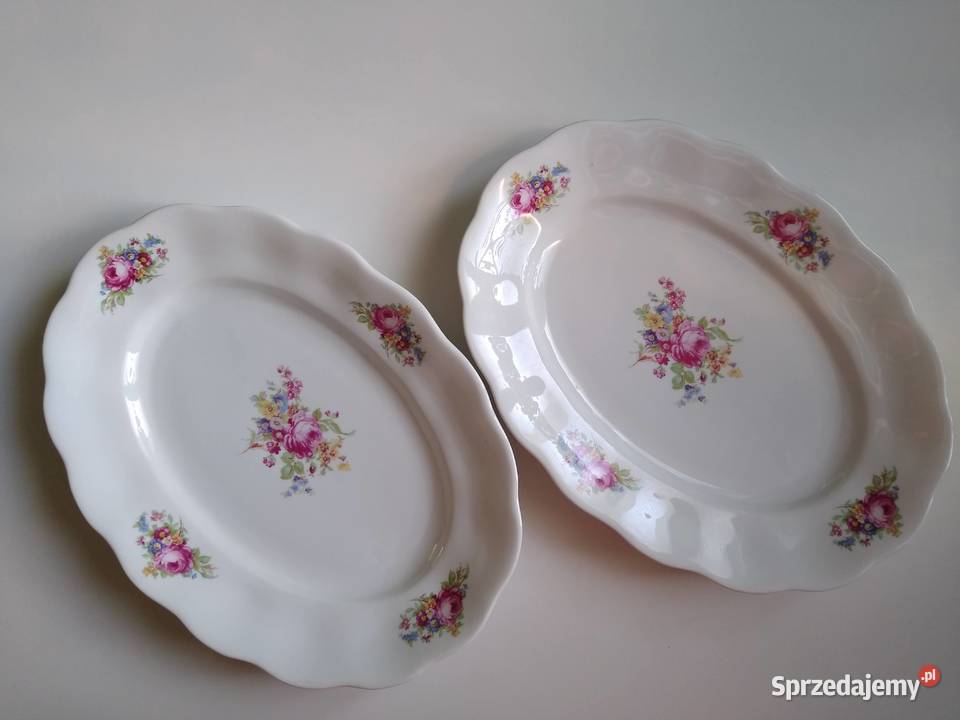 Duże Półmiski Sygnowane Karolina Vintage lata Antyki, Sztuka, Kolekcje Gdańsk