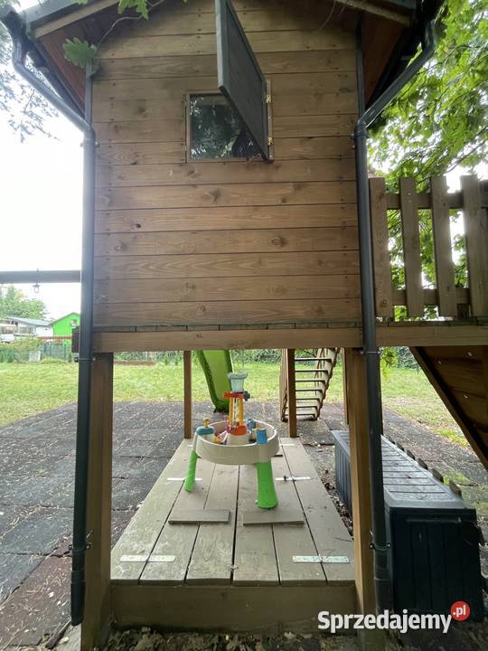 Domek dzieci gril węglowy trampolina akcesoria Domki drewniane Warszawa
