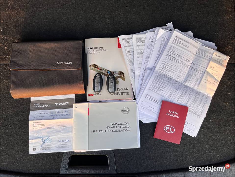 Nissan Qashqai Tekna Serwisowany w ASO mazowieckie Warszawa