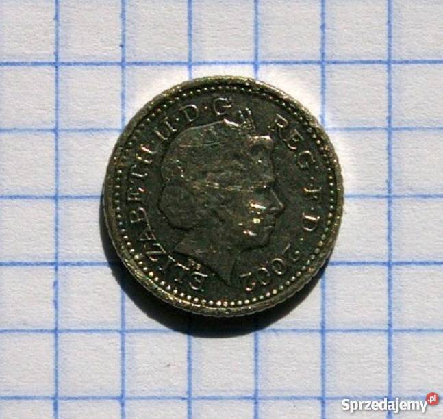 5 PENSÓW FIVE PENCE 2002 WIELKA BRYTANIA Piszczac