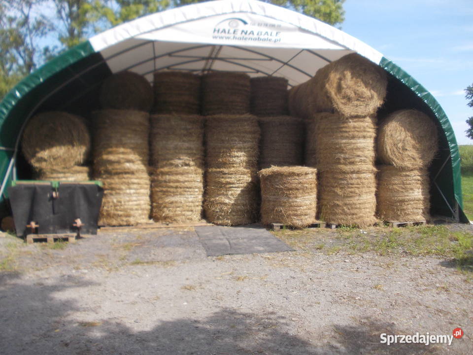 Słoma baloty 120x120 Transport Żarska Wieś