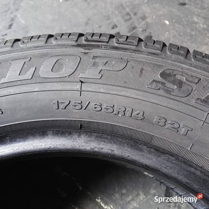 17565 R 14 DUNLOP SP 10 82 T 5 mm LATO zachodniopomorskie Kamień Pomorski