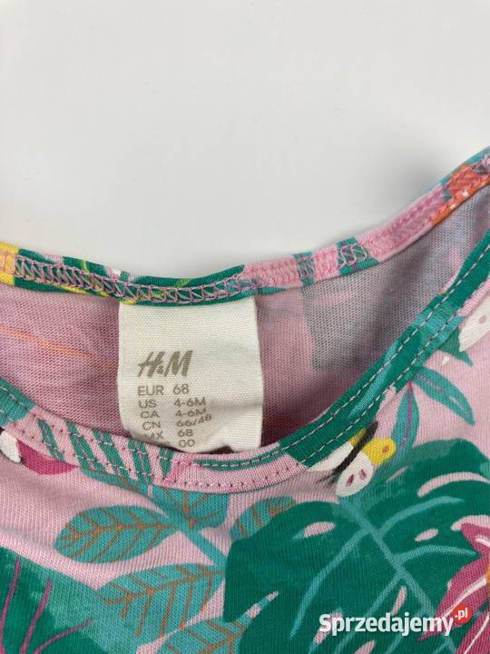 Sukienka 68 HM dżungla Warszawa