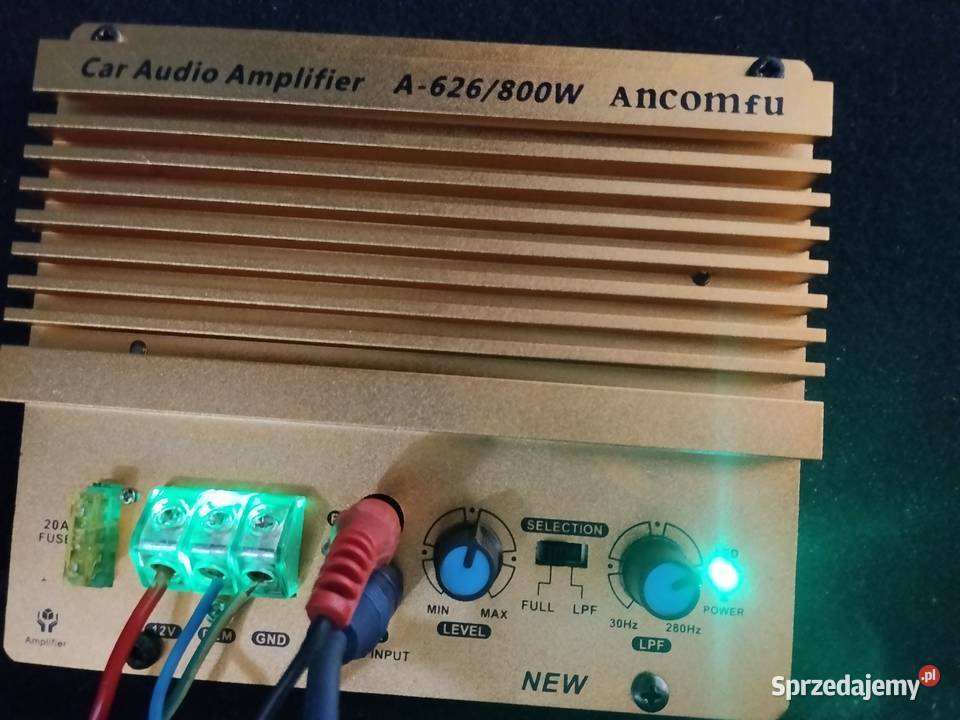 Aktywna Tuba Basowa Car audio Jawor