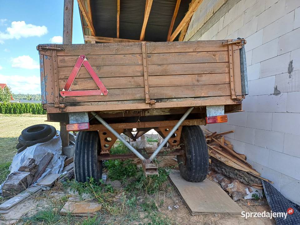 Przyczepa jednoosiowa