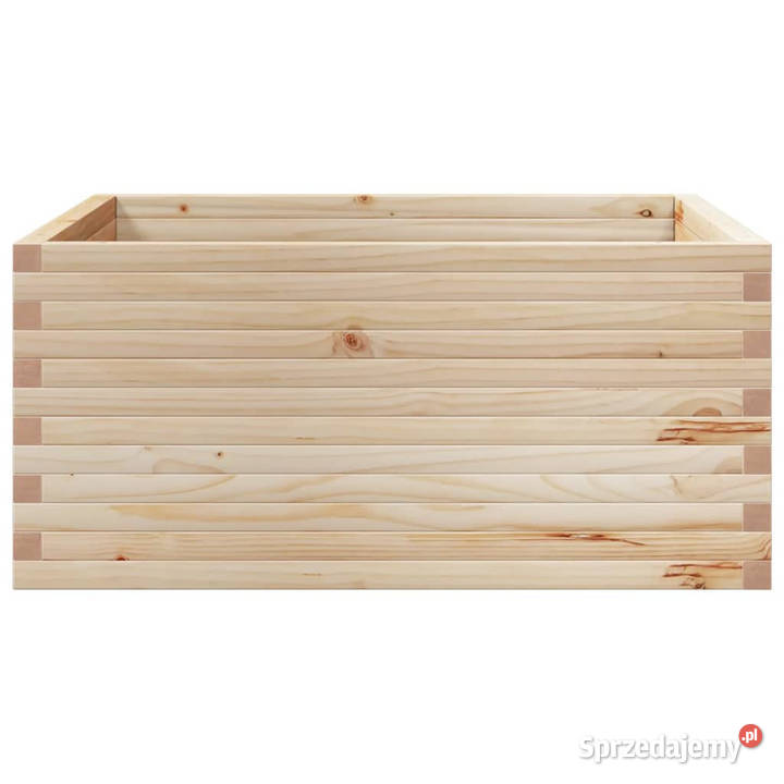 Donica ogrodowa 100x100x46 lite drewno sosnowe Warszawa