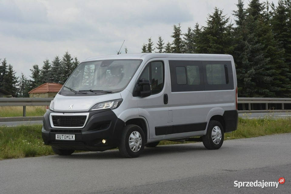 Peugeot Boxer 22BlueHDI 9 osobowy FV23 gwarancja 140KM Boxer Sędziszów Małopolski