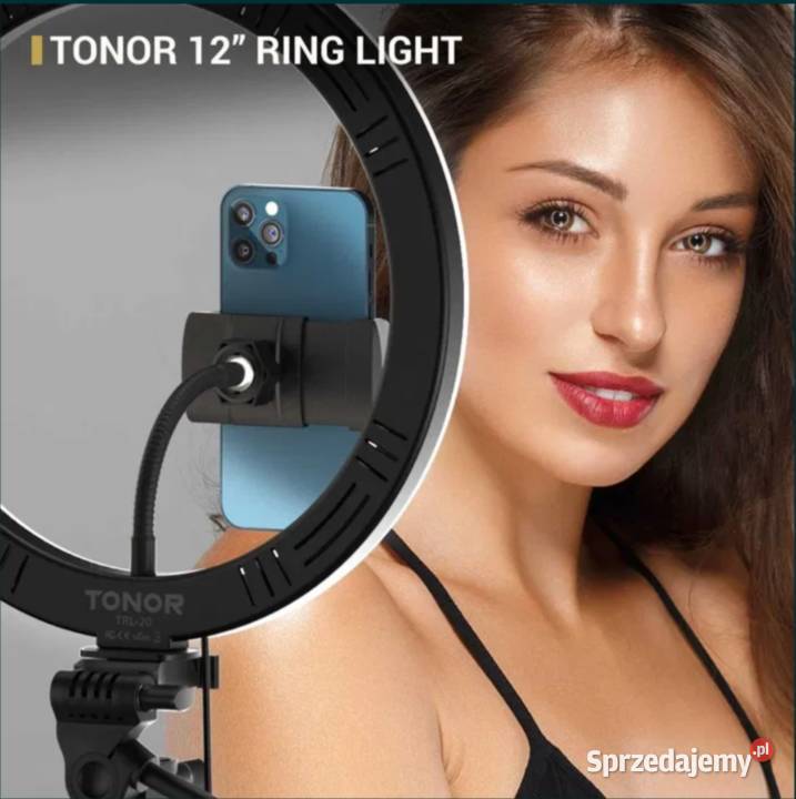 Nowy Statyw z Lampą do Fotografii selfie śląskie Poraj