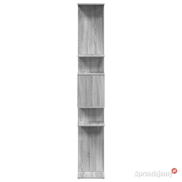 Regał szary dąb sonoma 92x29x188 materiał mazowieckie