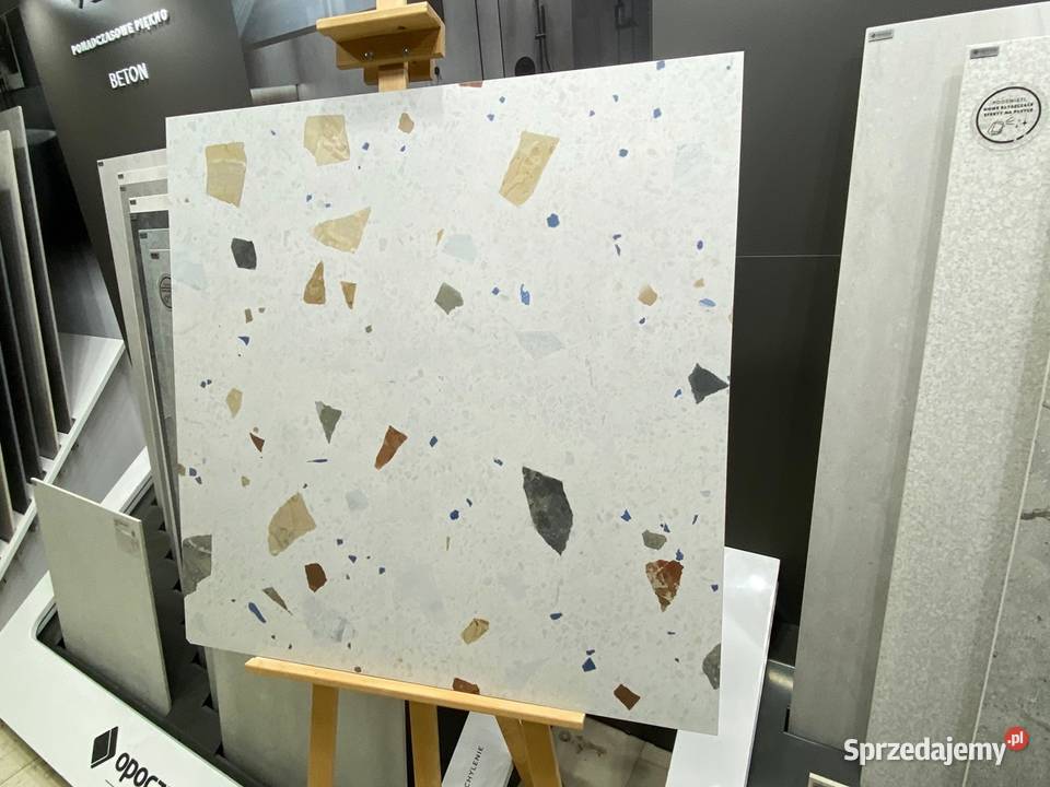 Gres płytka lastriko terazzo nowość 80x80 małopolskie Zakopane