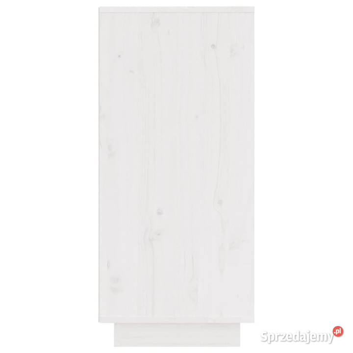 Szafki boczne 2 białe 315x34x75 drewno sosnowe Warszawa