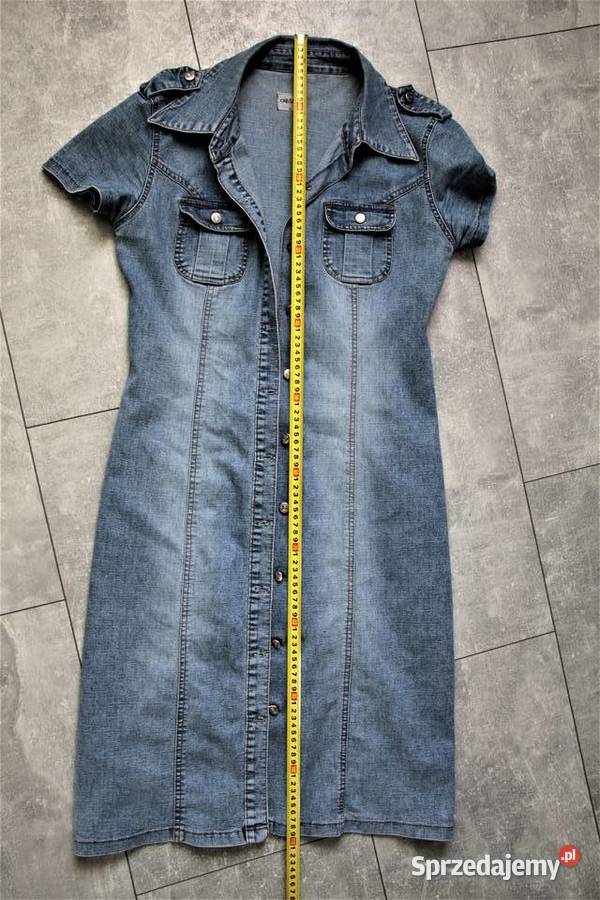 DENIM JEANS sukienka midi rozmiar XL Dżinsowa  Chorzów