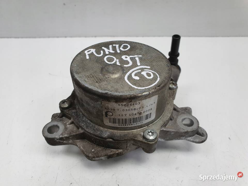Fiat Punto 09 T TwinAir POMPA VACUM wacum