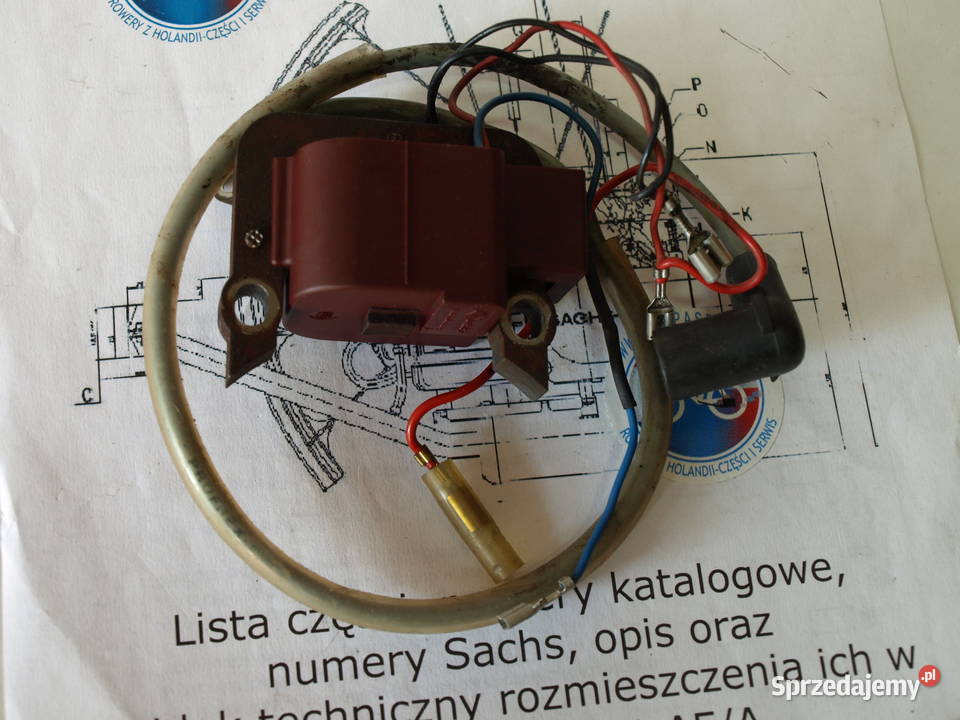 Cewka zapłonowa ręczny start Spartamet Saxonette Rogów