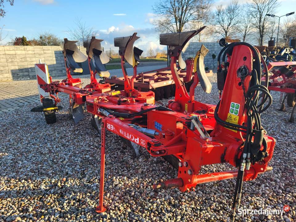 Pług obrotowy 4 skiby pottiger servo 35 vario Nowa Karczma