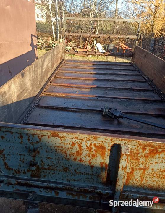 Rozrzutnik obornika polski Agromet 3t Pisarzowa