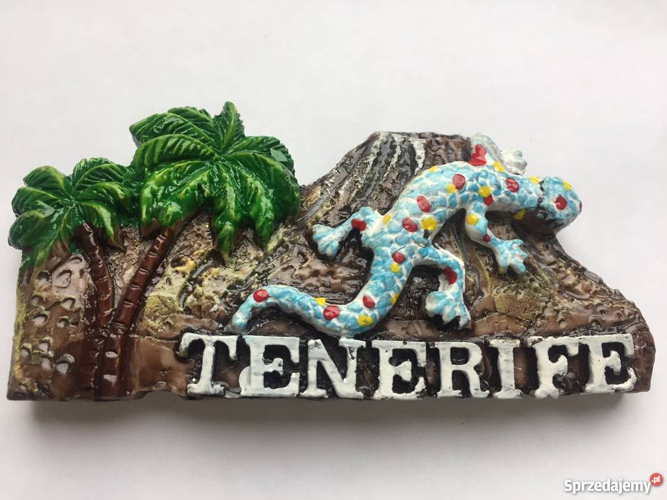 Magnes na lodówkę TENERYFA 3 D inny kolor Warszawa