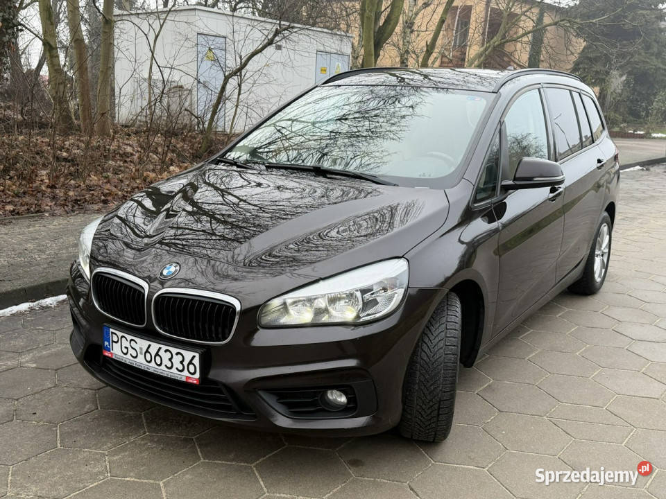 BMW 216 BMW 216d Grand Tourer Zarejestrowany światła do jazdy dziennej wielkopolskie Gostyń sprzedam